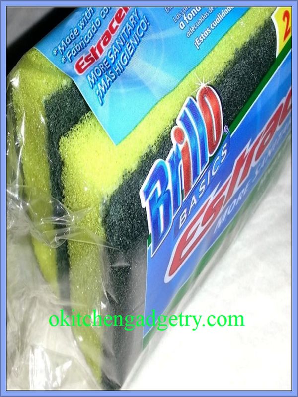 Brillo Estracell Sponge No Scratch Product Review