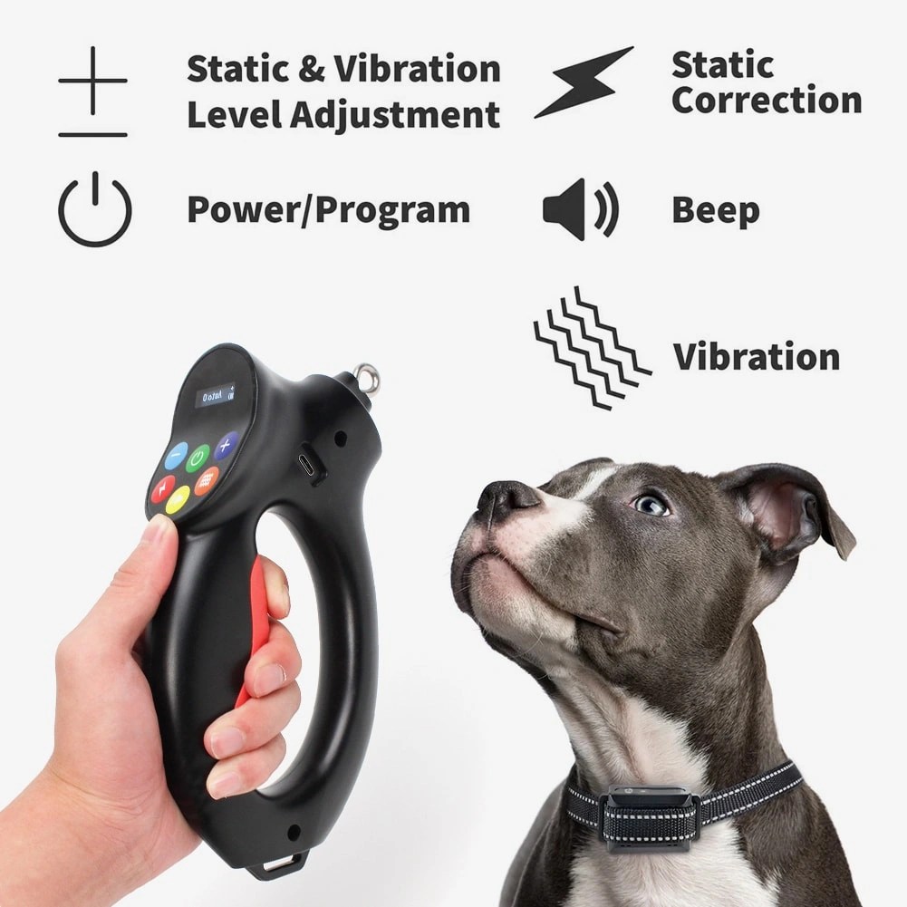Luxury RemoteControlled Dog Training Set Stop Tugging and Pulling