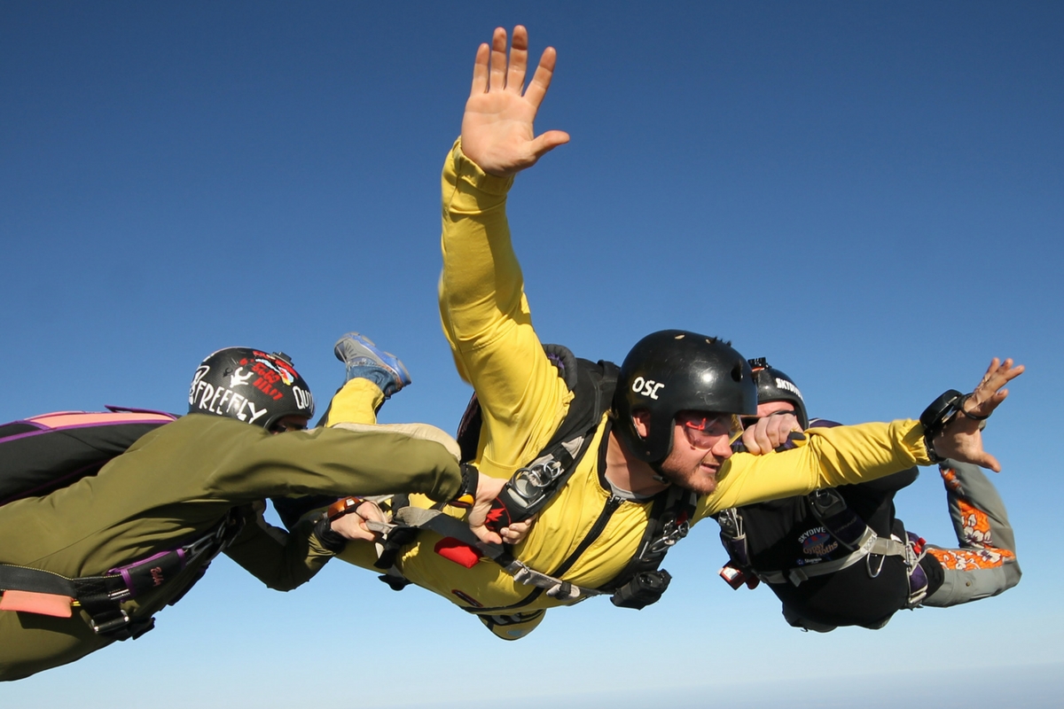 Can You Skydive Solo Your First Jump Oklahoma Skydiving