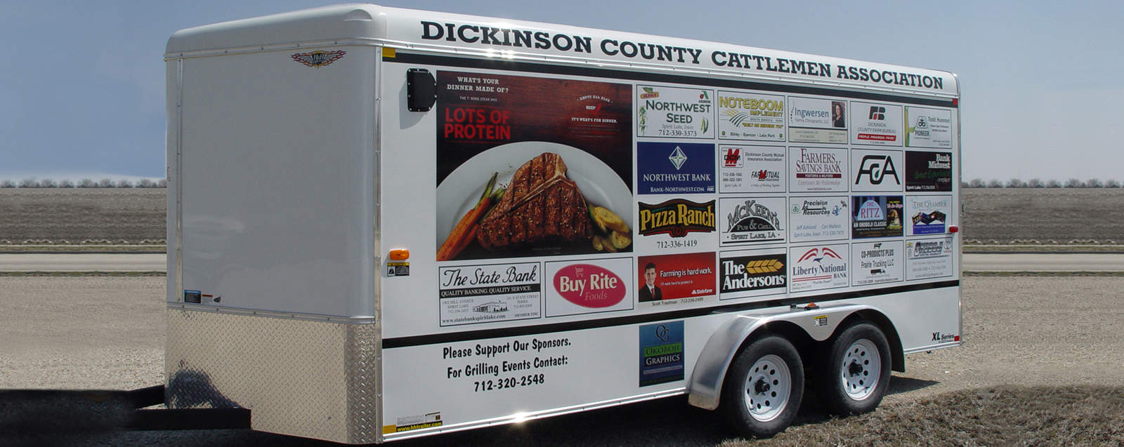 Ice Fish House decals Okoboji Graphics