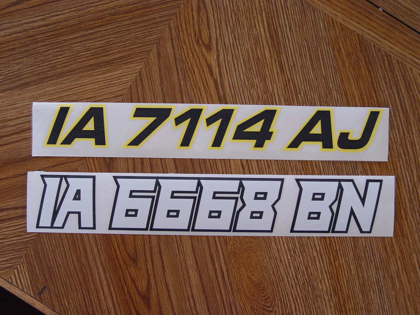 Ice Fish House decals Okoboji Graphics