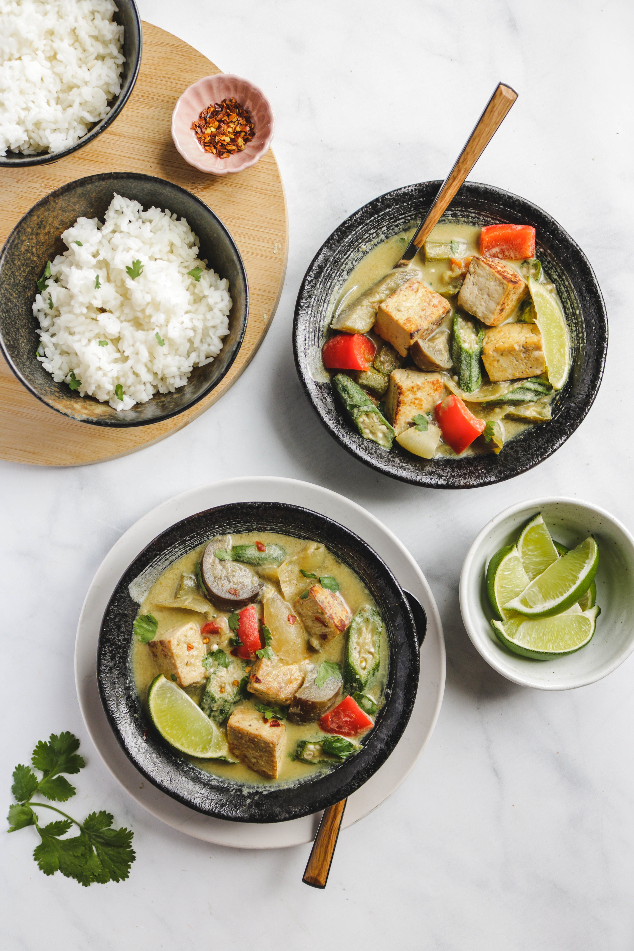 Summer Vegetable Thai Green Curry Okonomi Kitchen