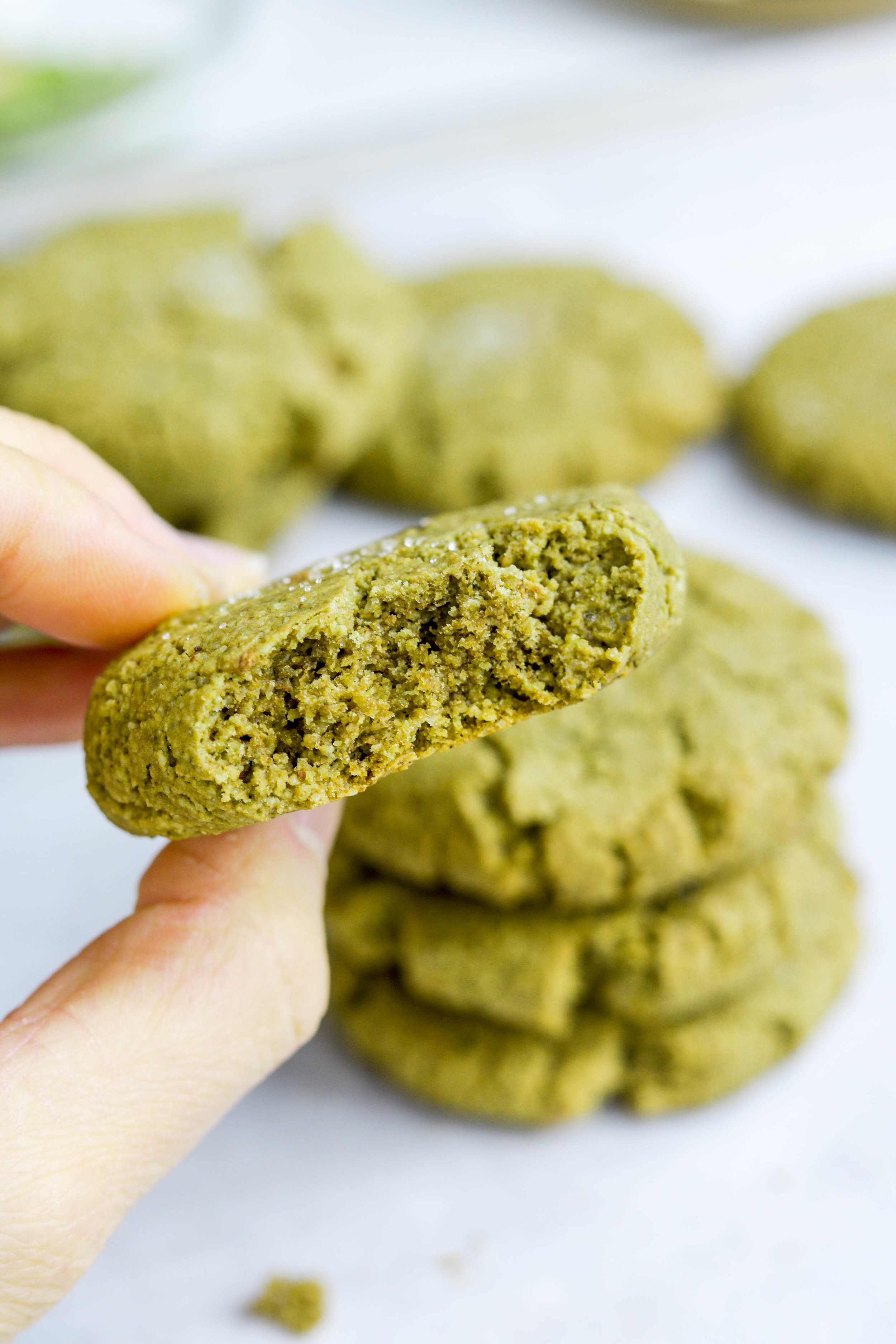 Matcha Cookies (Vegan) Okonomi Kitchen