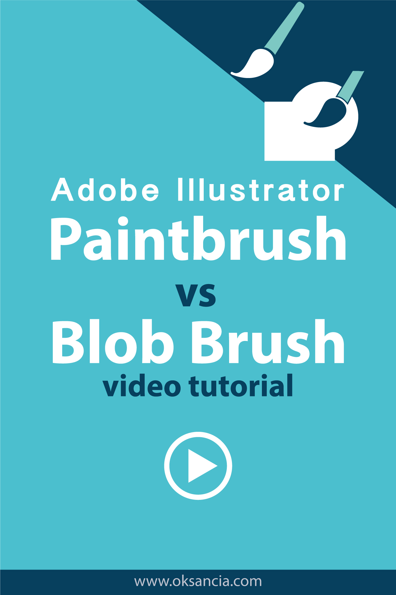 Video The difference between Paintbrush and Blob Brush Tool in Adobe