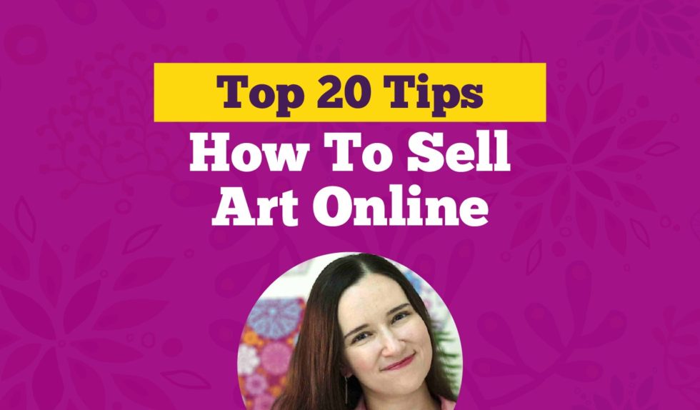 Video How to sell art online Top 20 tips Oksancia's Pattern Design