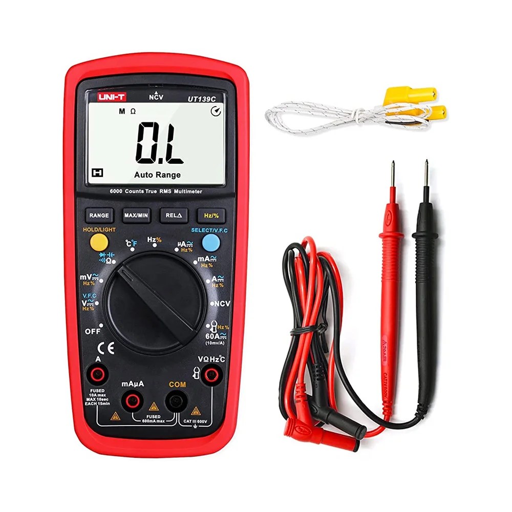 MULTIMETRO DIGITAL TRUE RMS AC/DC PRUEBA NCV Ok Security Honduras
