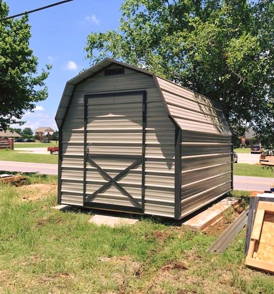Small Metal Barns for Sale in Oklahoma Small Metal Sheds