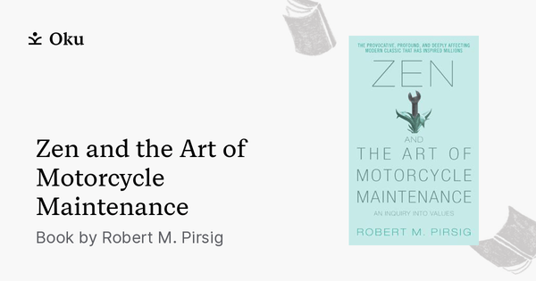 Zen and the Art of Motorcycle Maintenance Wikipedia