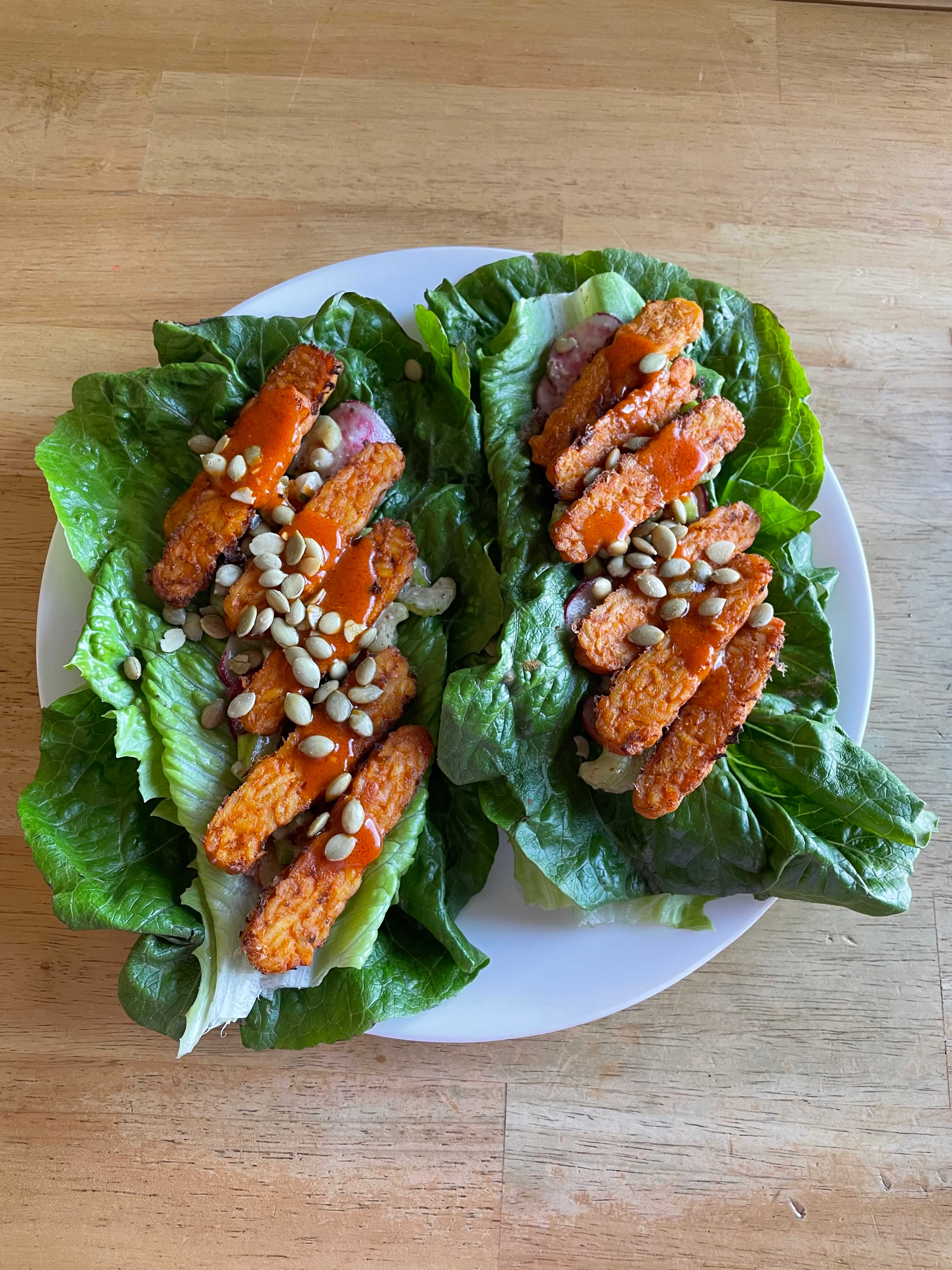 Buffalo Tempeh Oklahoma Vegans & Vegetarians