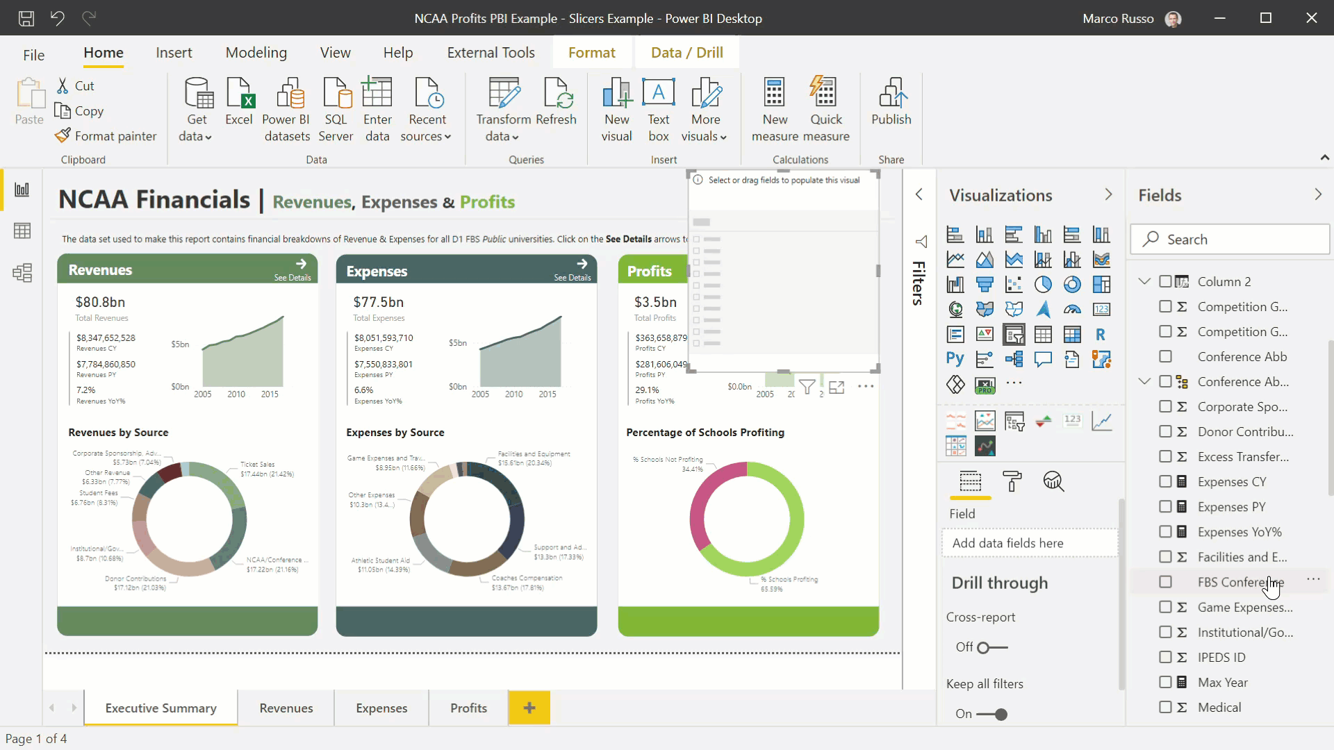 Power BI for Tableau Developers Slicers/Filters OKVIZ