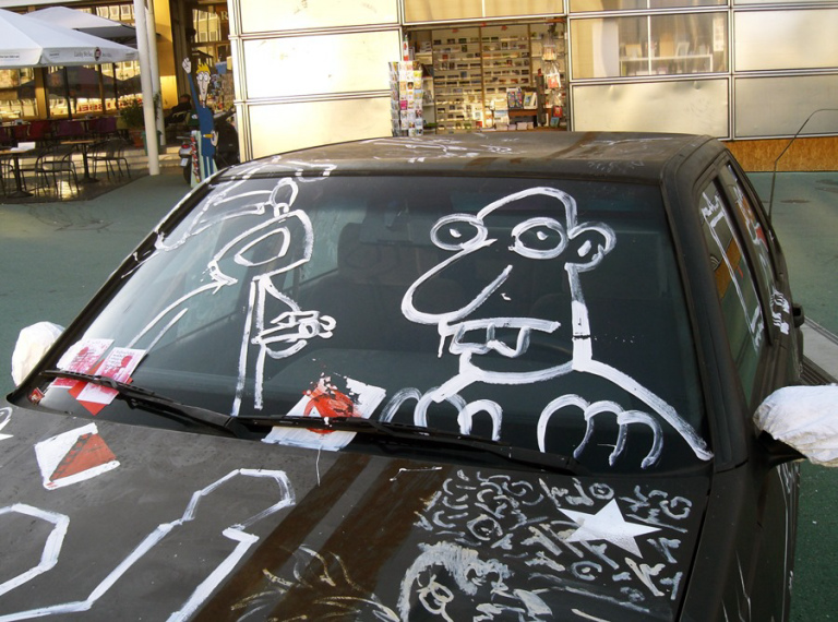 Auto Deko lustig