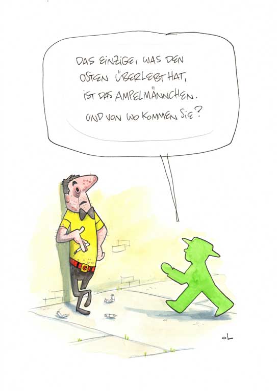 HB Männchen OL Cartoon