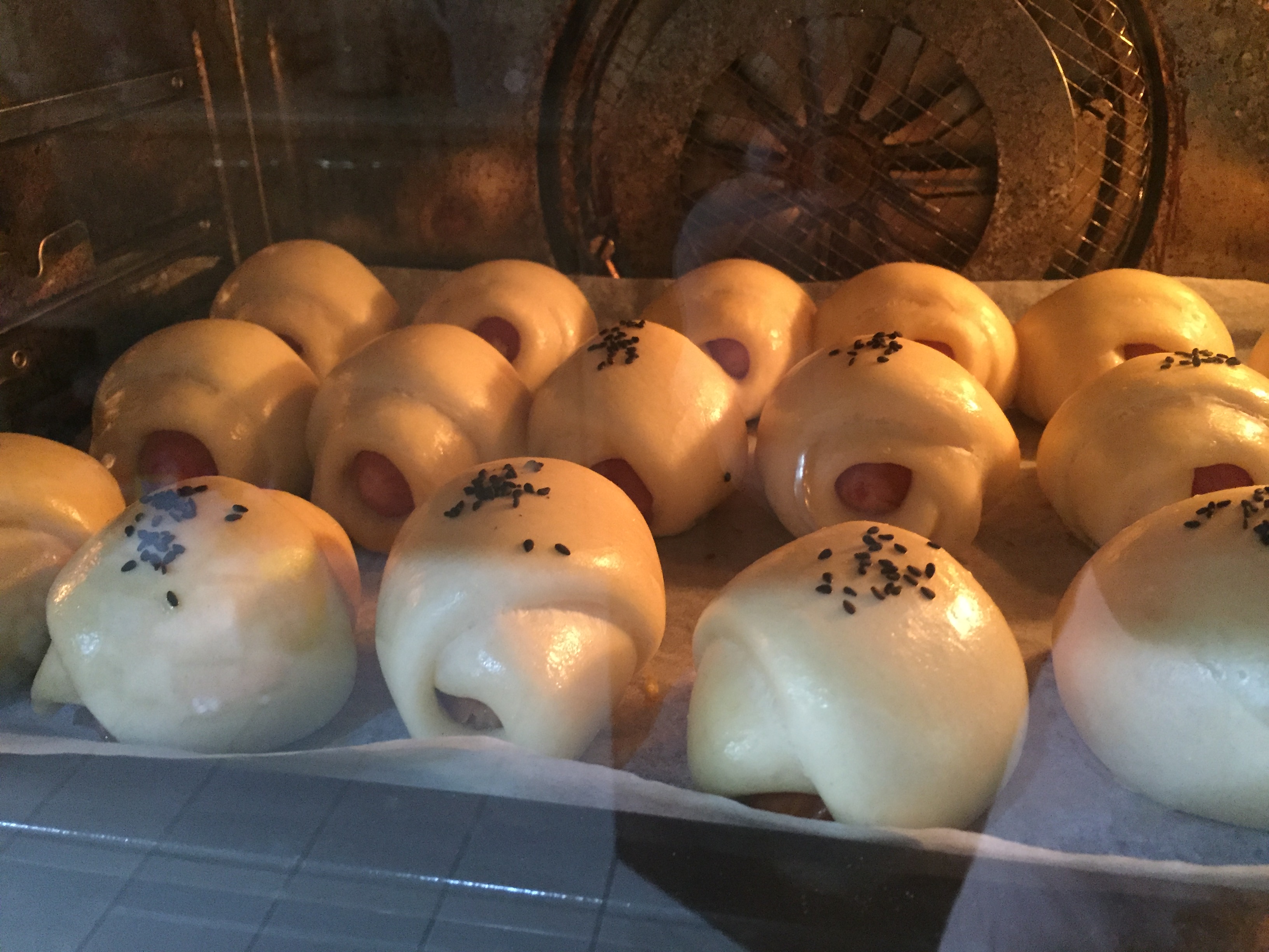 Mini Hot Dog Rolls Olady Bakes