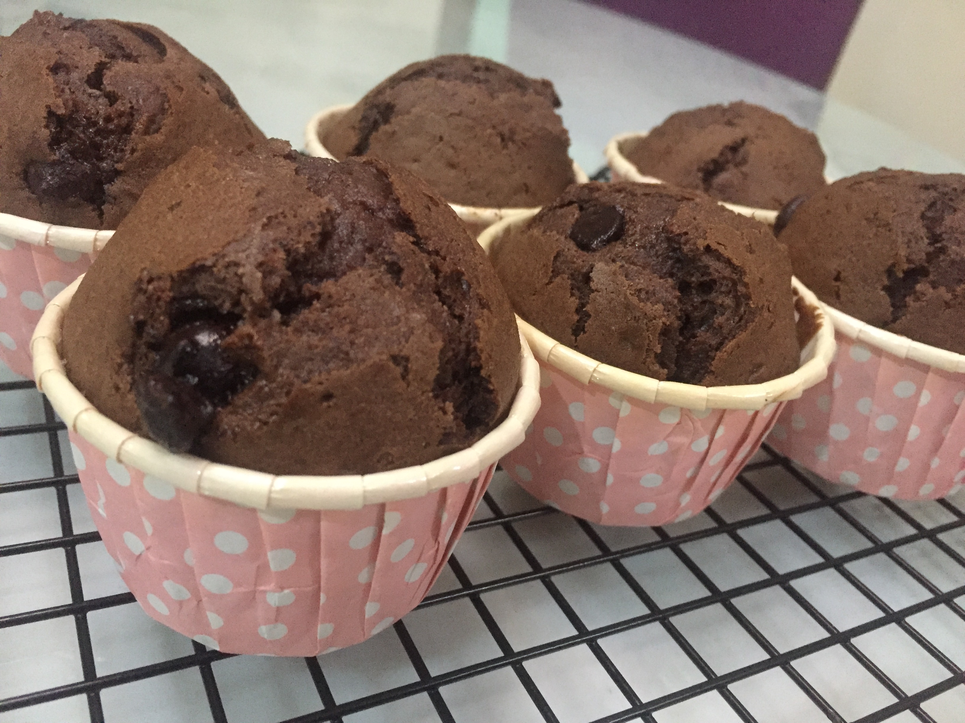Nigella’s Chocolate Chip Muffin Olady Bakes