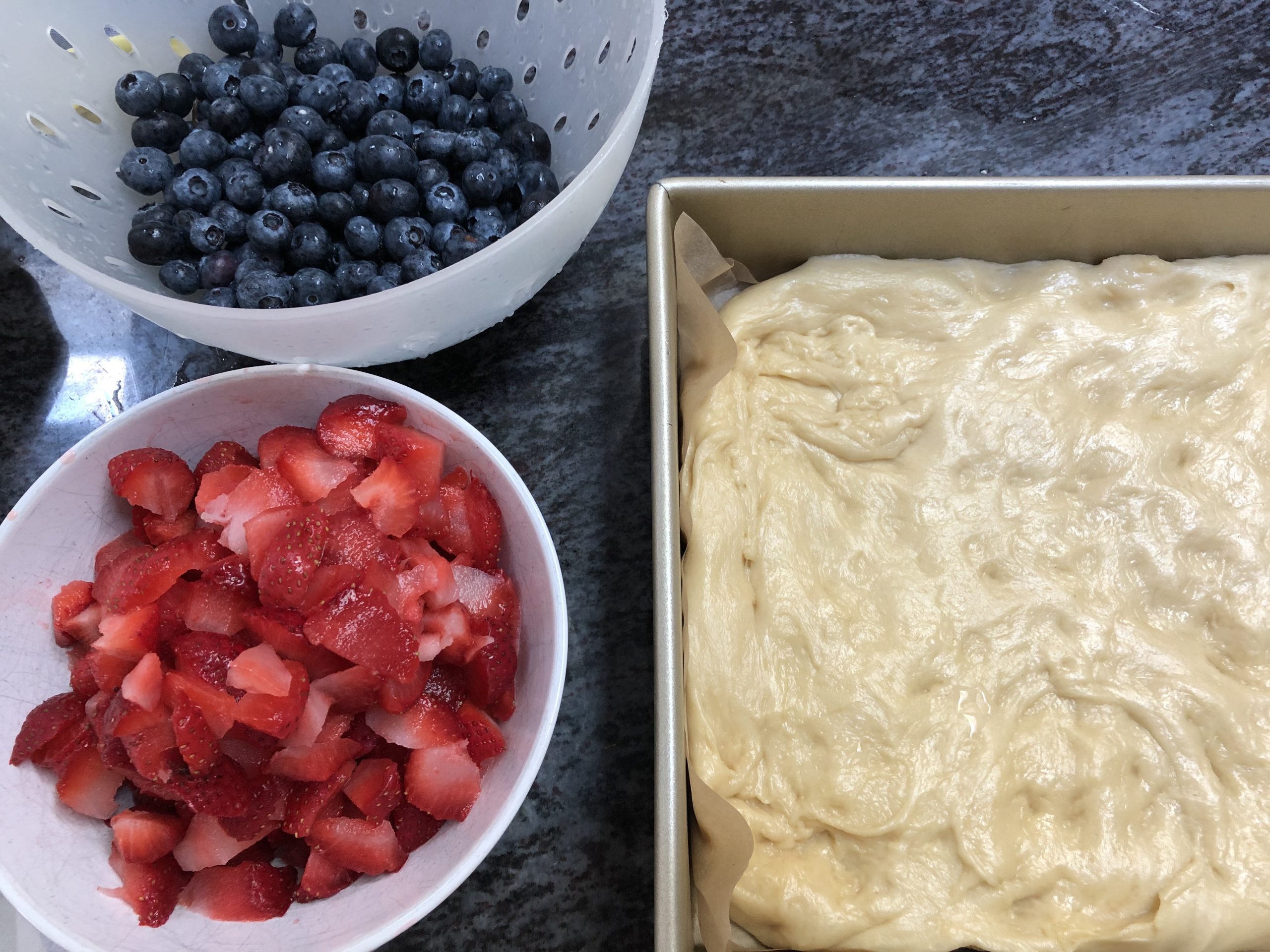 Fruit Yeast Cake Ola's Bakery Baking Recipes with European Flour