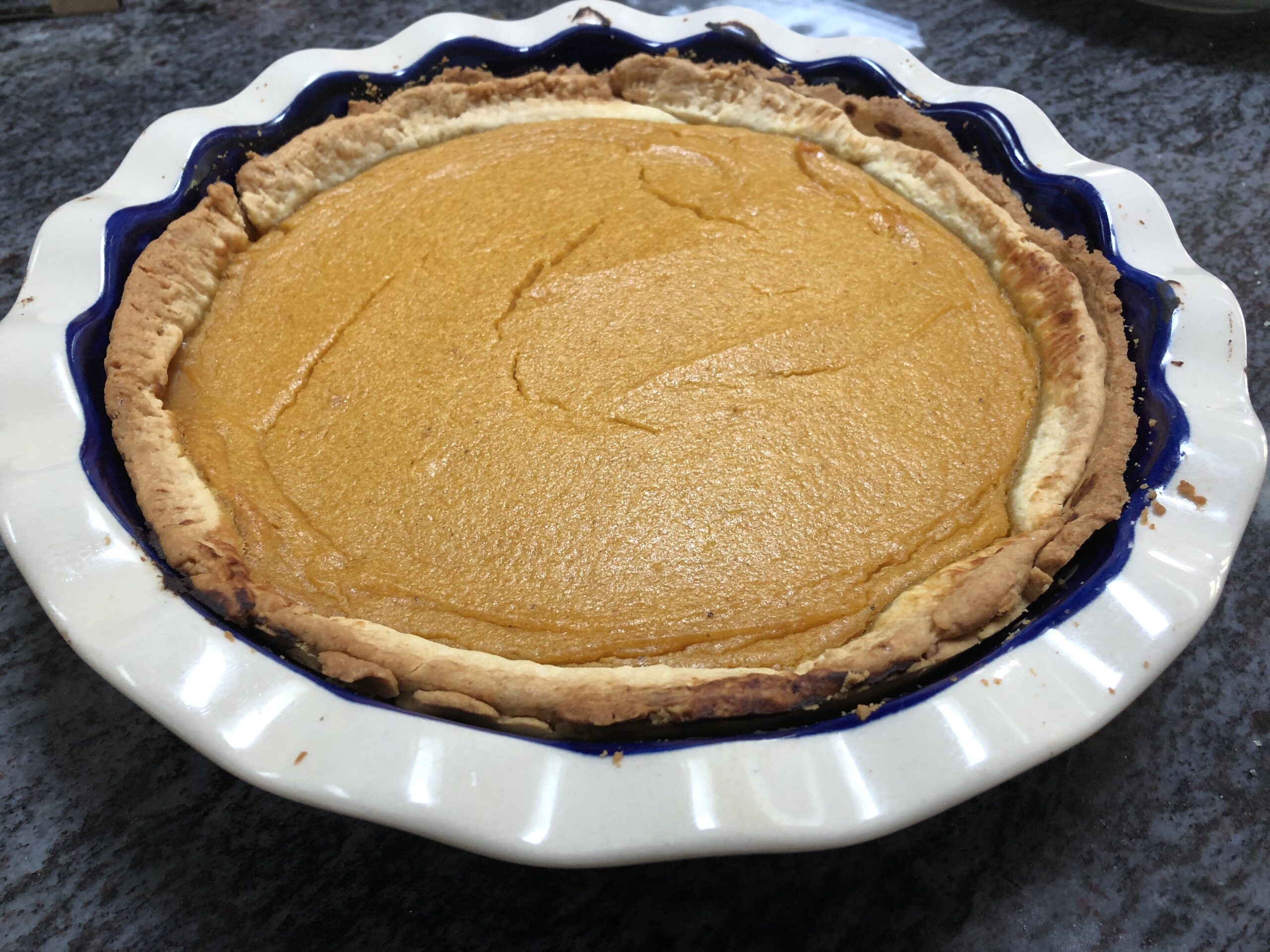 Pumpkin Pie Ola's Bakery Baking Recipes with European Flour