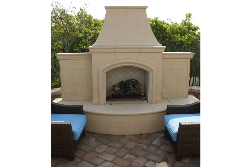 Fireplaces in Palm Desert, Palm Springs, La Quinta