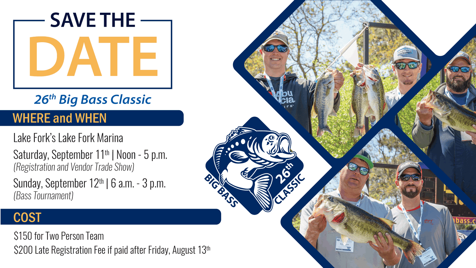 2021 26th Annual Big Bass Classic Events and News Elliott
