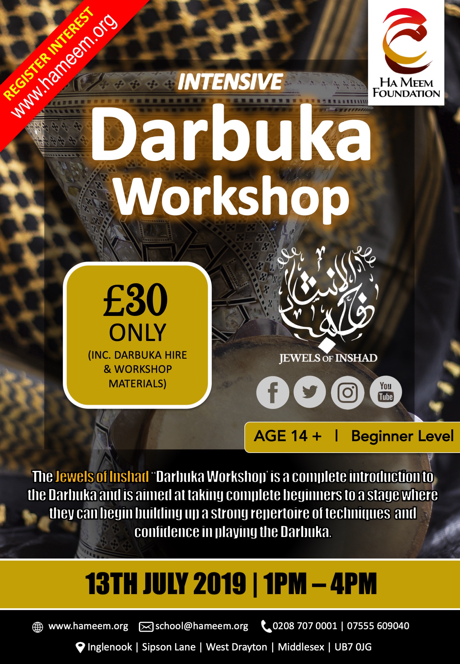Darbuka Lote Tree Foundation