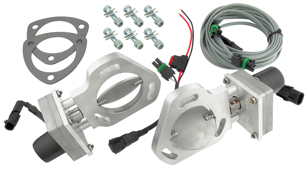 Pypes Cutout Valve, Electric Exhaust Fits 196477 Chevelle