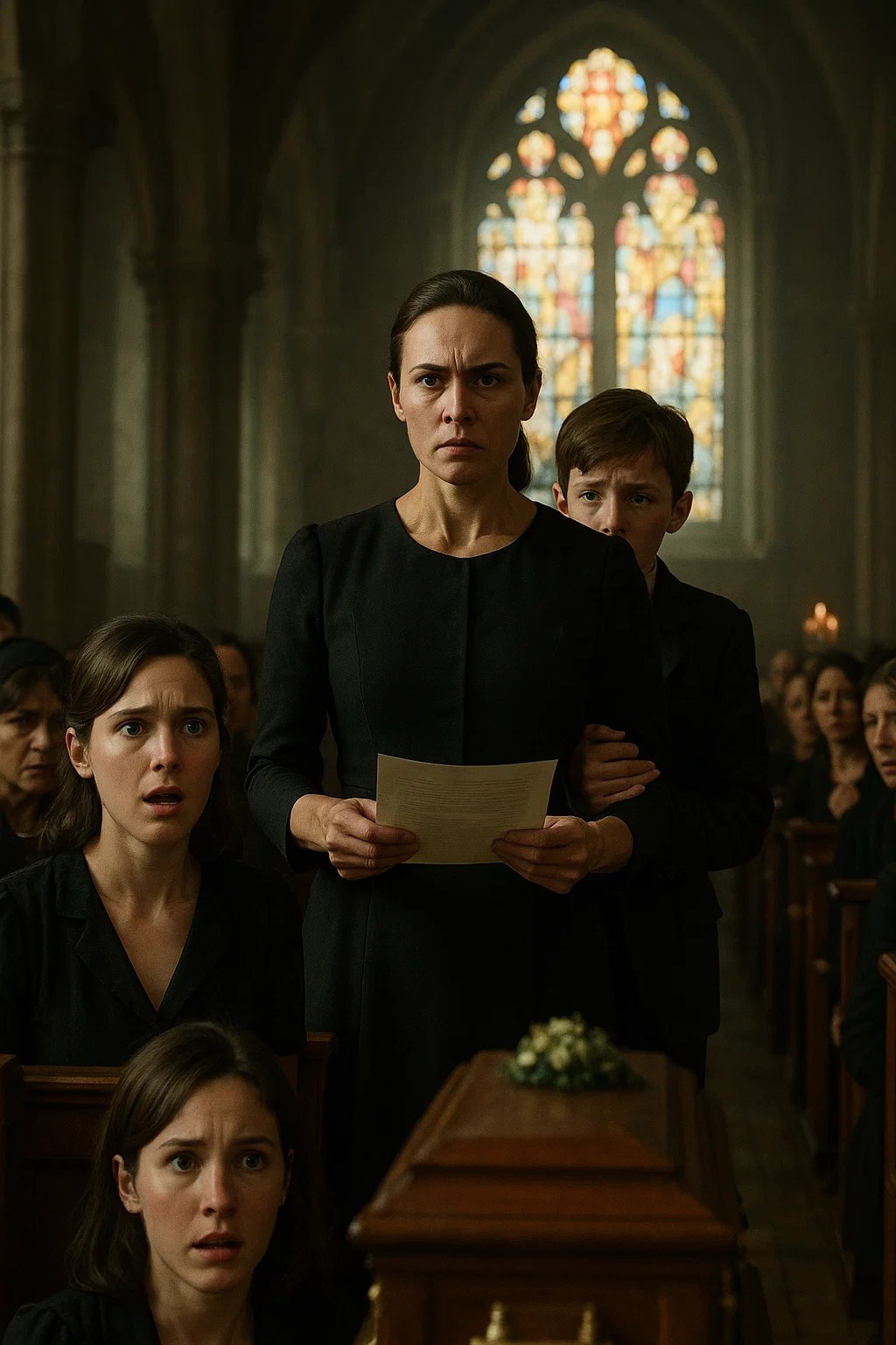 The Funeral Was Interrupted When a Stranger Claimed Half the