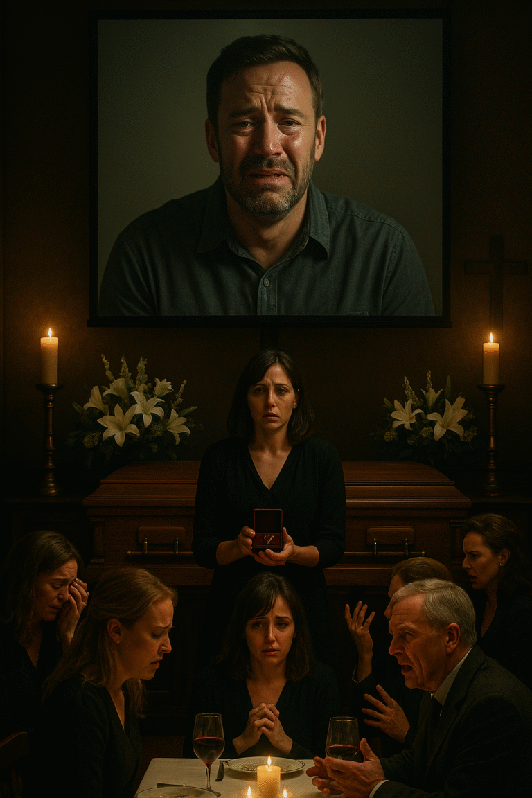 The Funeral Was Ruined When His Video Confession Played on the Screen
