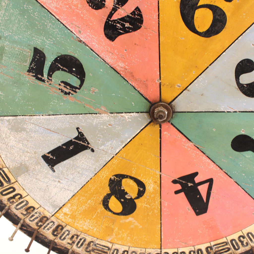 Sold Gambling Wheel Old as Adam