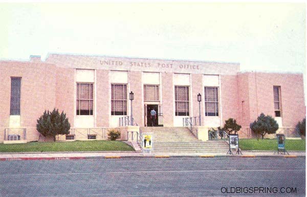 Old Big Spring U.S. Post Office, Big Spring, Texas