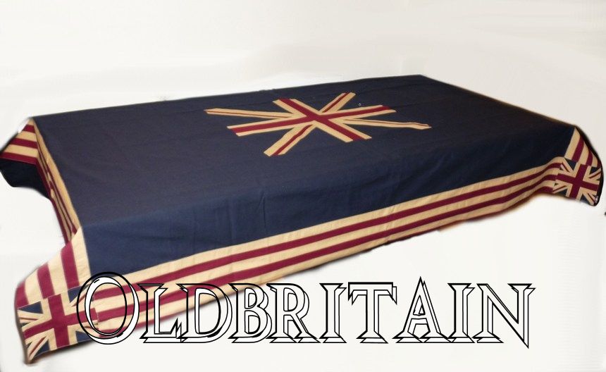 Union Jack Table Cloth British Royal Navy Blue Heavy Duty