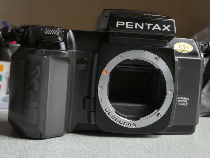 Pentax SFX John's Cameras. A collection of interesting and old cameras.