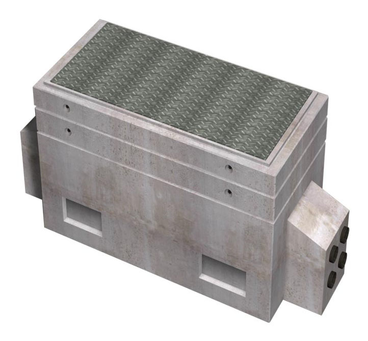 3'x6' Electrical Pull Box Oldcastle Infrastructure