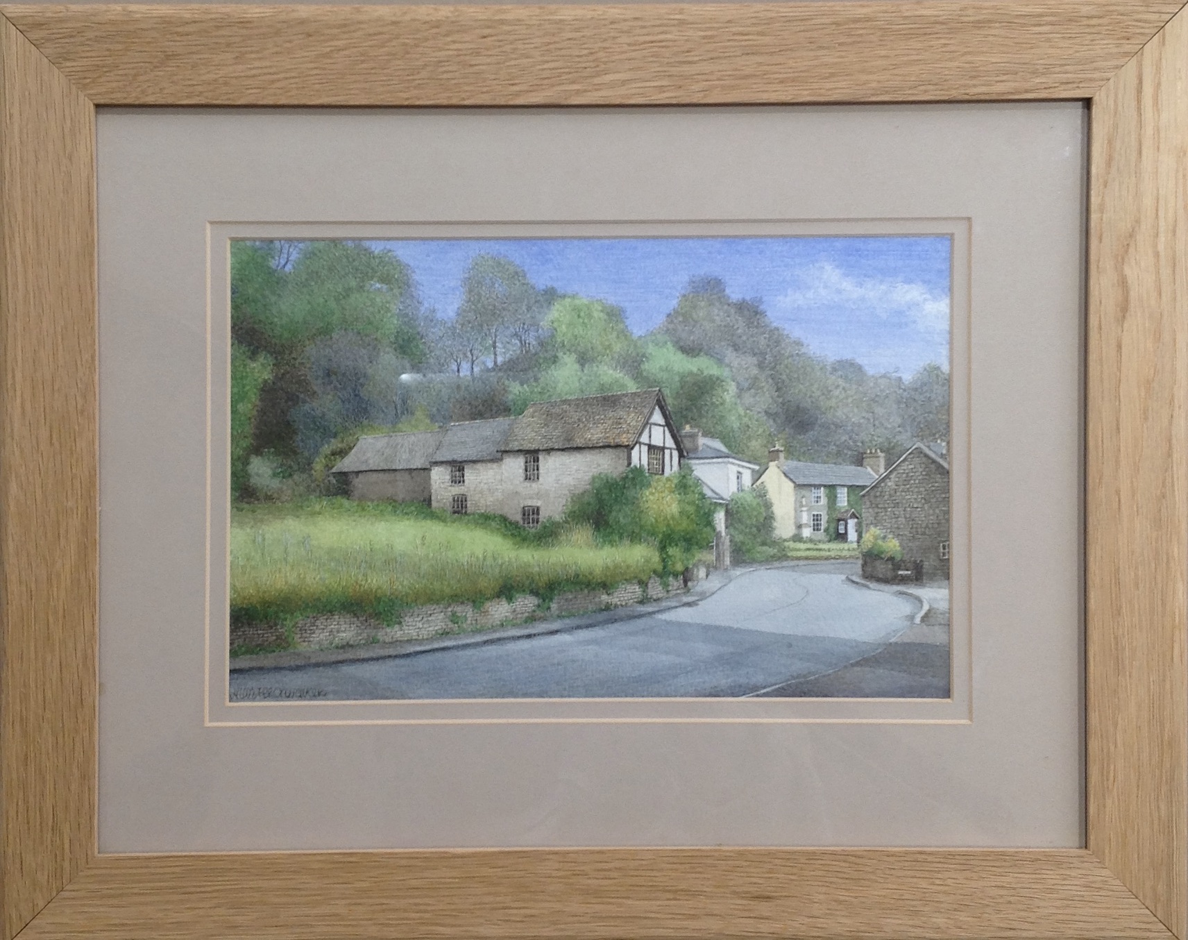 Original Watercolour, Church Street Old Chapel Gallery