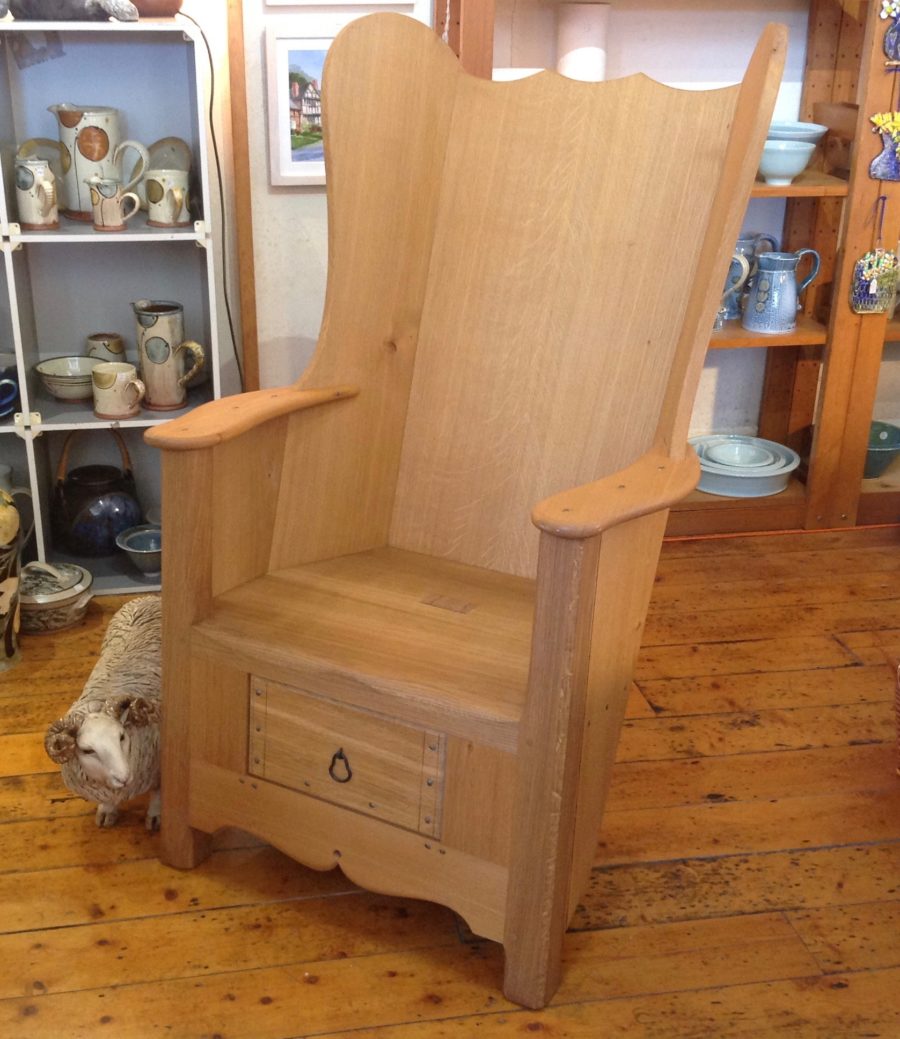 Traditional Oak Lambing Chair Old Chapel Gallery