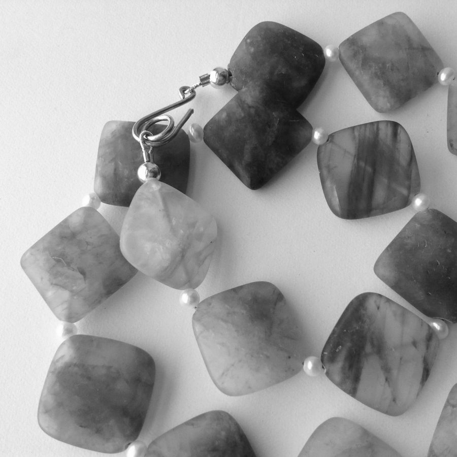 Cloudy Crystal Necklace Old Chapel Gallery