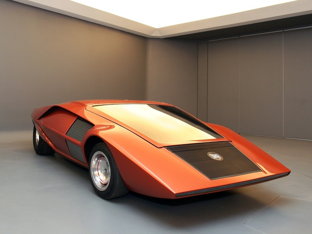 Lancia Stratos Zero (1970) Old Concept Cars