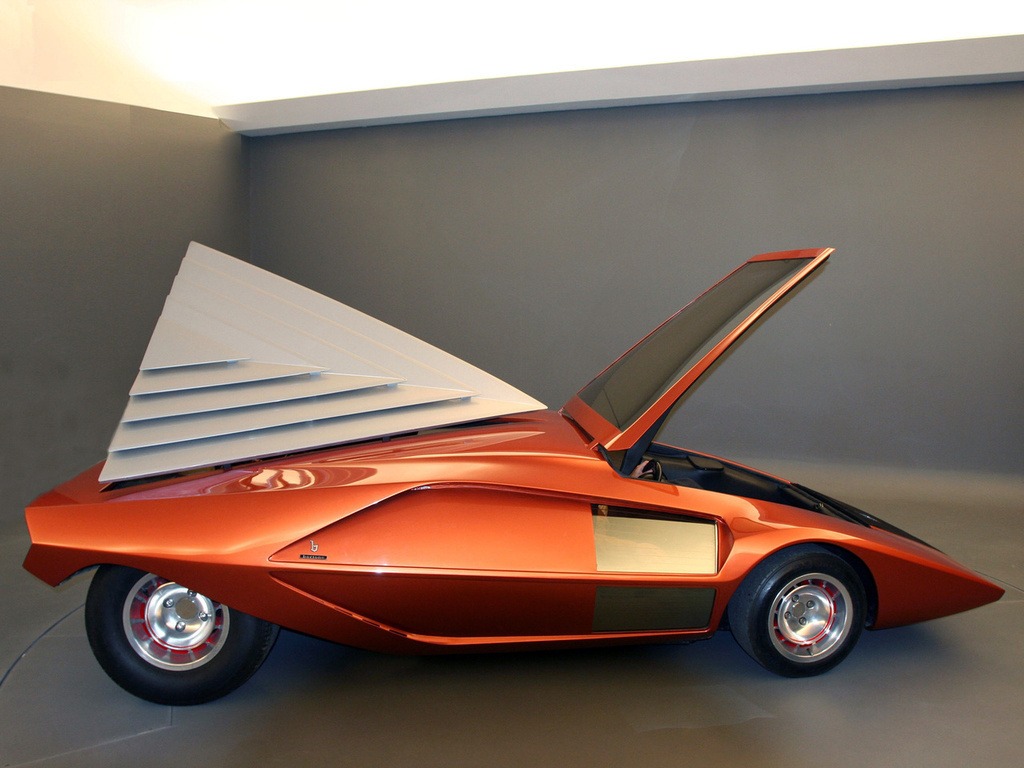 Lancia Stratos Zero (1970) Old Concept Cars