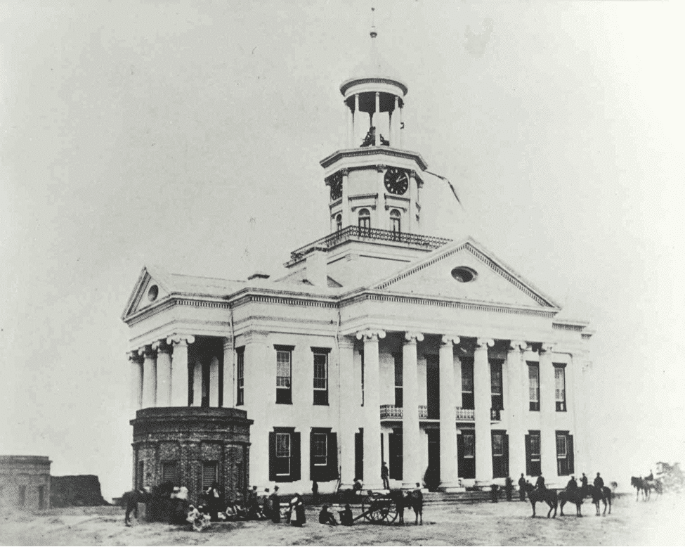 clocktower Old Warren County Court House Museum Vicksburg, MS