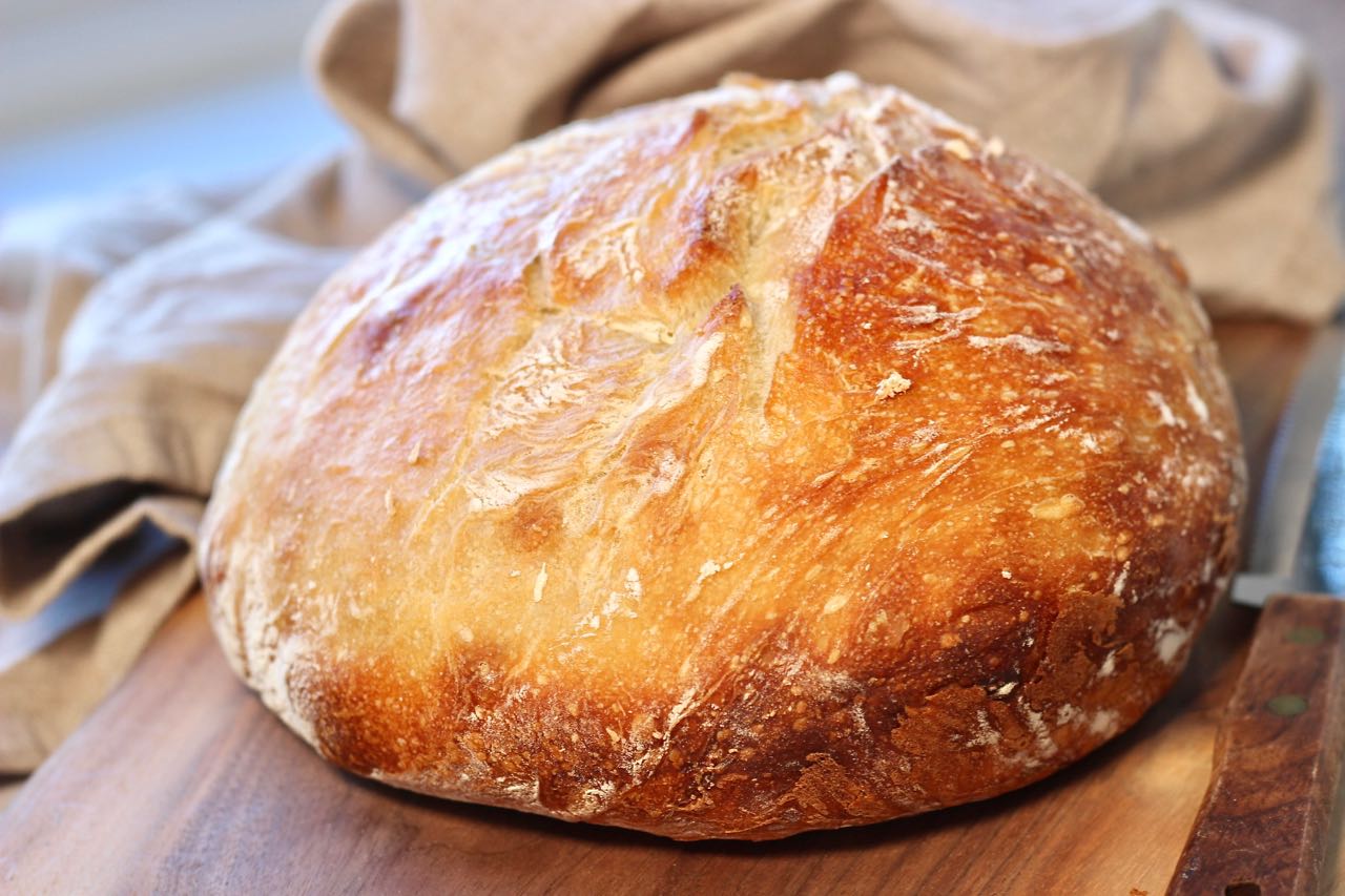 New York Times No Knead Bread Old Cut Kitchen