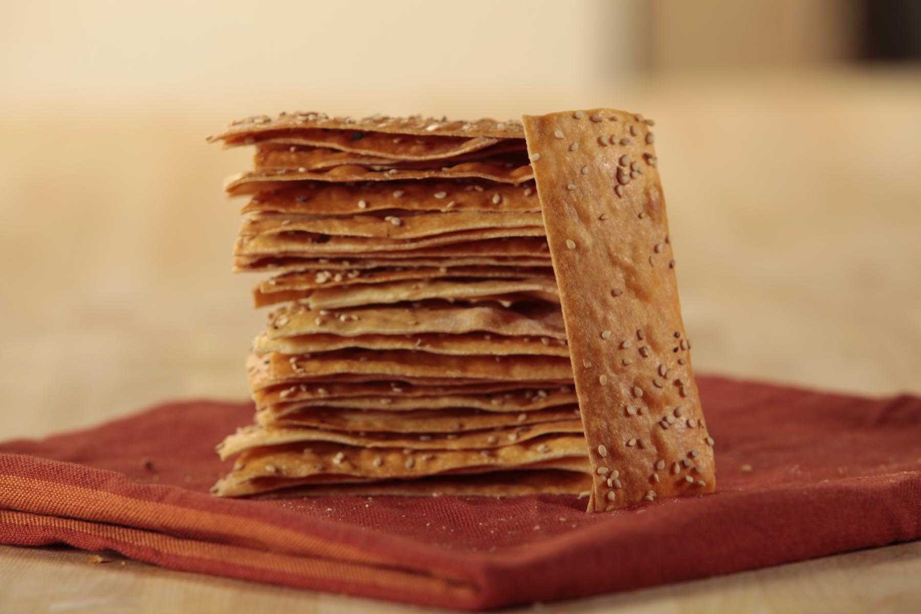 Cracker Bread (Lavash) Olde Hearth Bread Company Orlando, Florida
