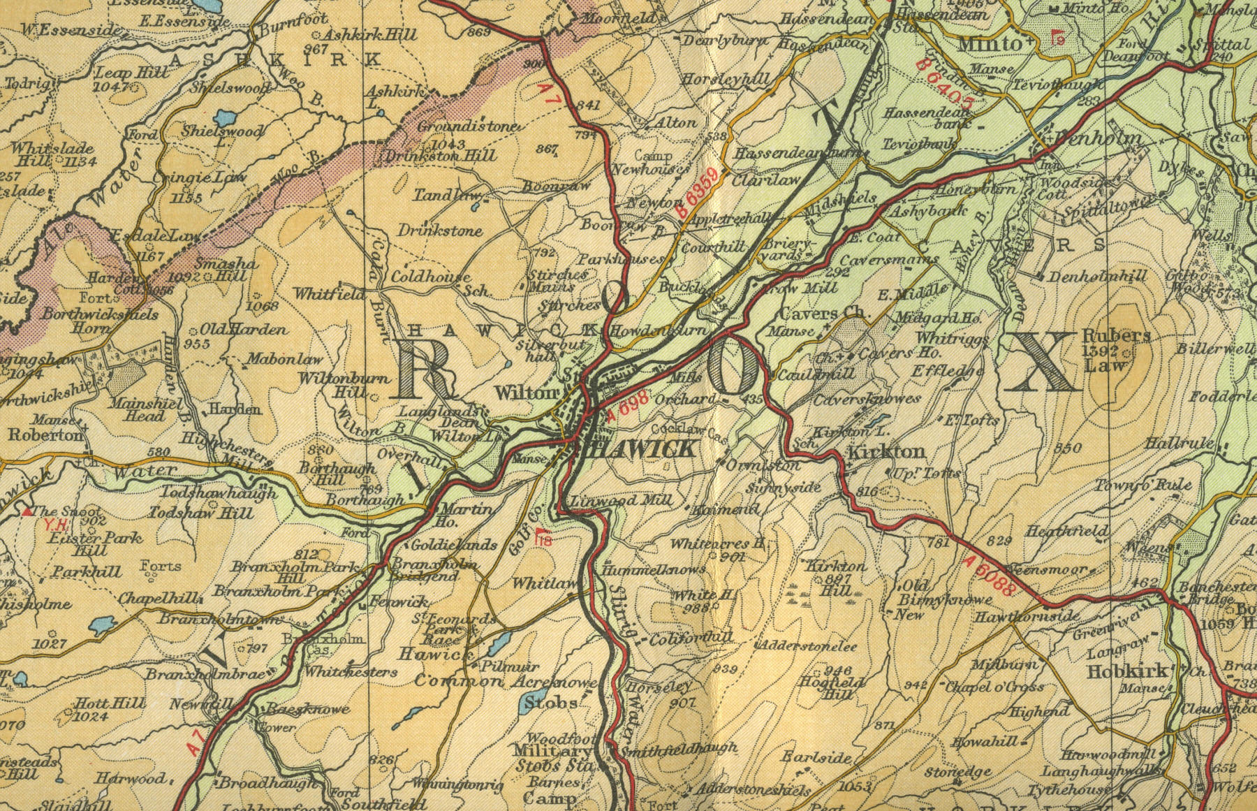 Hawick Map