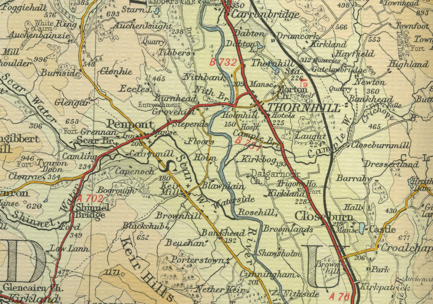 Thornhill Map