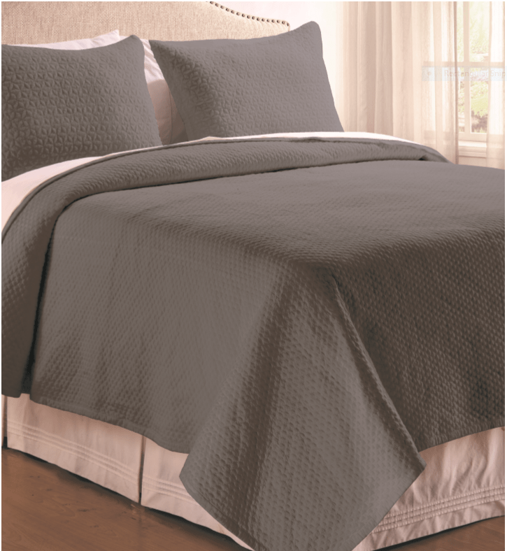 Manchester Quilt Mini Set Cement