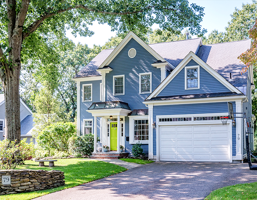 Whiter Road, Wellesley MA Old England Painting