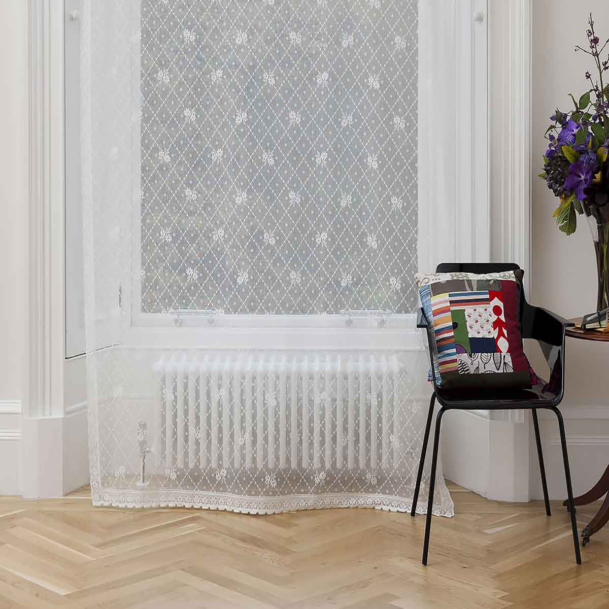Cotton Lace CurtainsDaisy Trellis Olde Worlde Lace