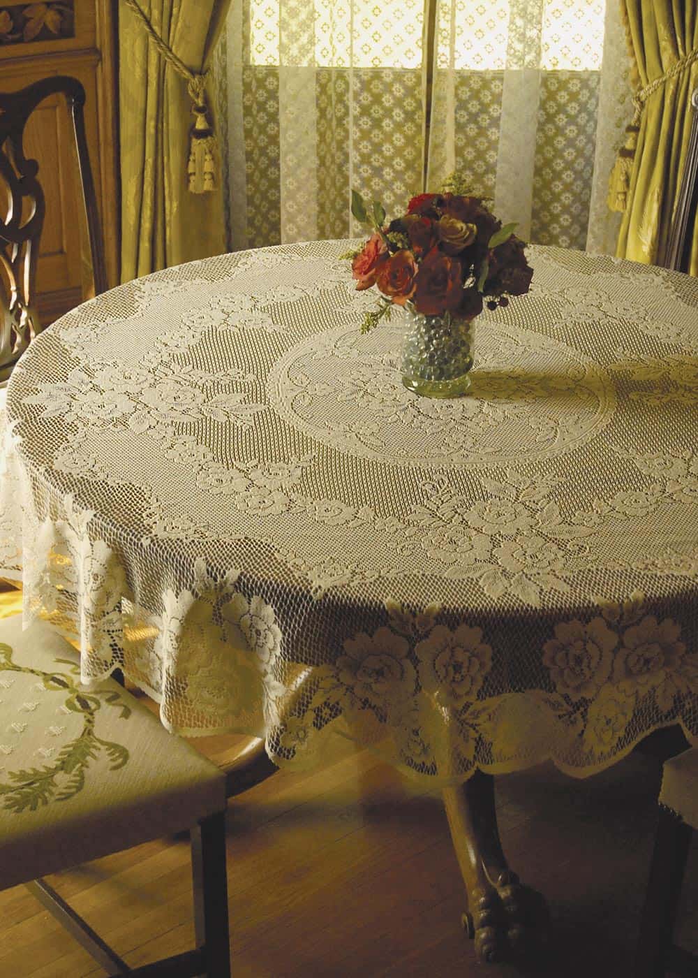 Lace Tablecloths Victorian Rose Heritage Olde Worlde Lace