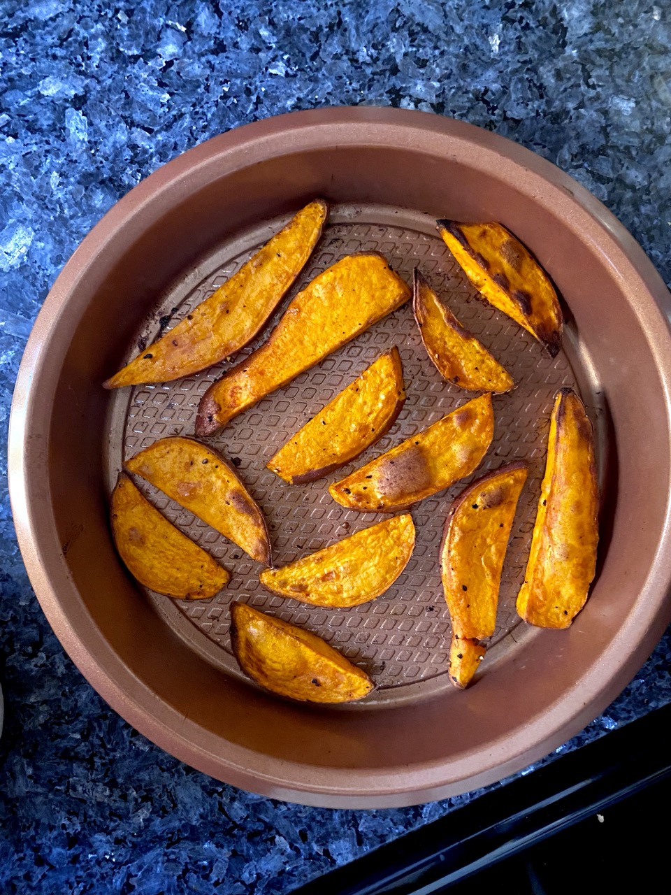 Air Fryer Sweet Potato Wedges
