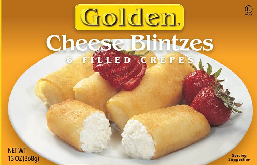 Sweet Cheese Blintzes Golden, Old Fashioned Kitchen