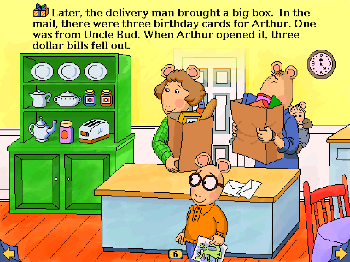 Arthur’s Birthday Old Games Download