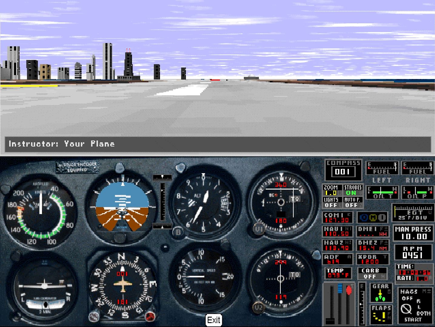 Microsoft Flight Simulator 5.1 Old Games Download