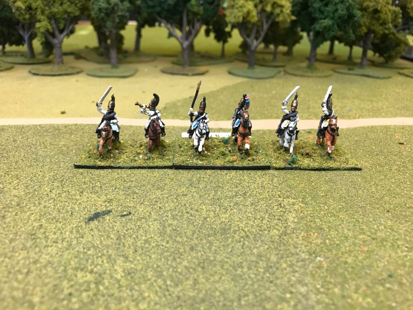 Russian Cuirassier Charging 19th Century Miniatures